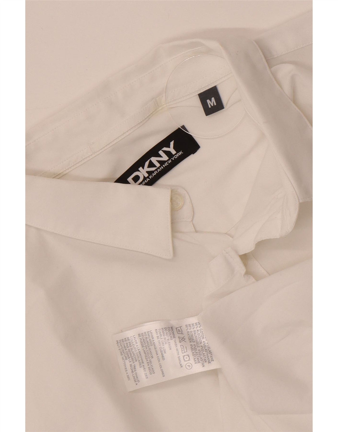 Camicia Dkny Bambino 15-16 Anni Cotone Medio Bianco