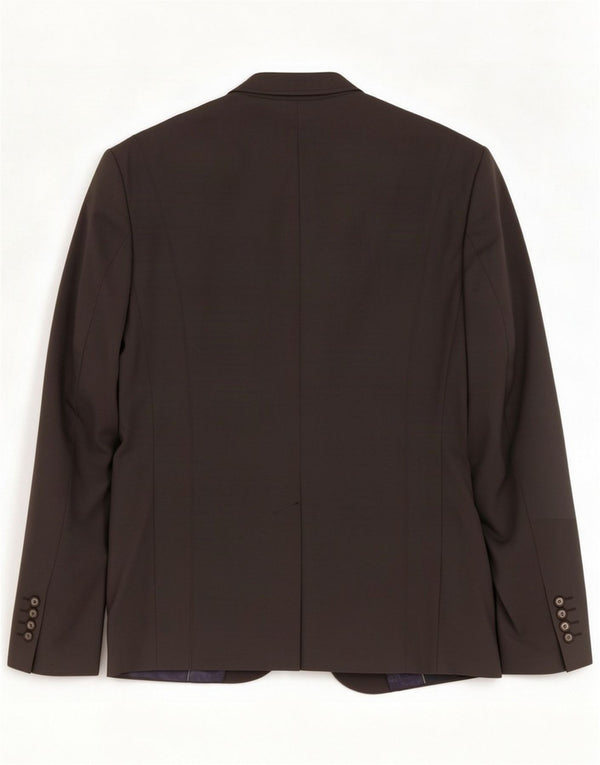 Zara Giacca blazer a 2 bottoni da uomo EU 54 XL Poliestere grigio