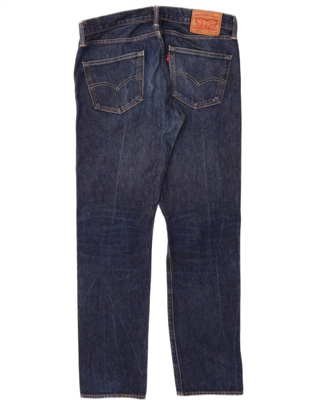 Jeans Levi's Uomo 511 Slim W34 L32 Cotone Blu Navy