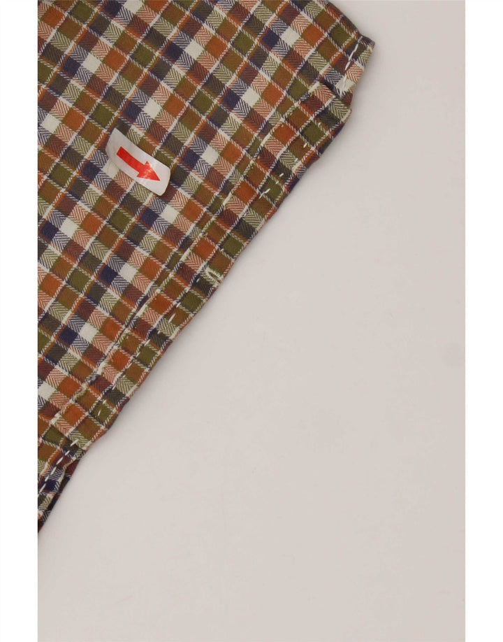 Camicia a maniche corte da uomo Parforce 2XL a quadri multicolore