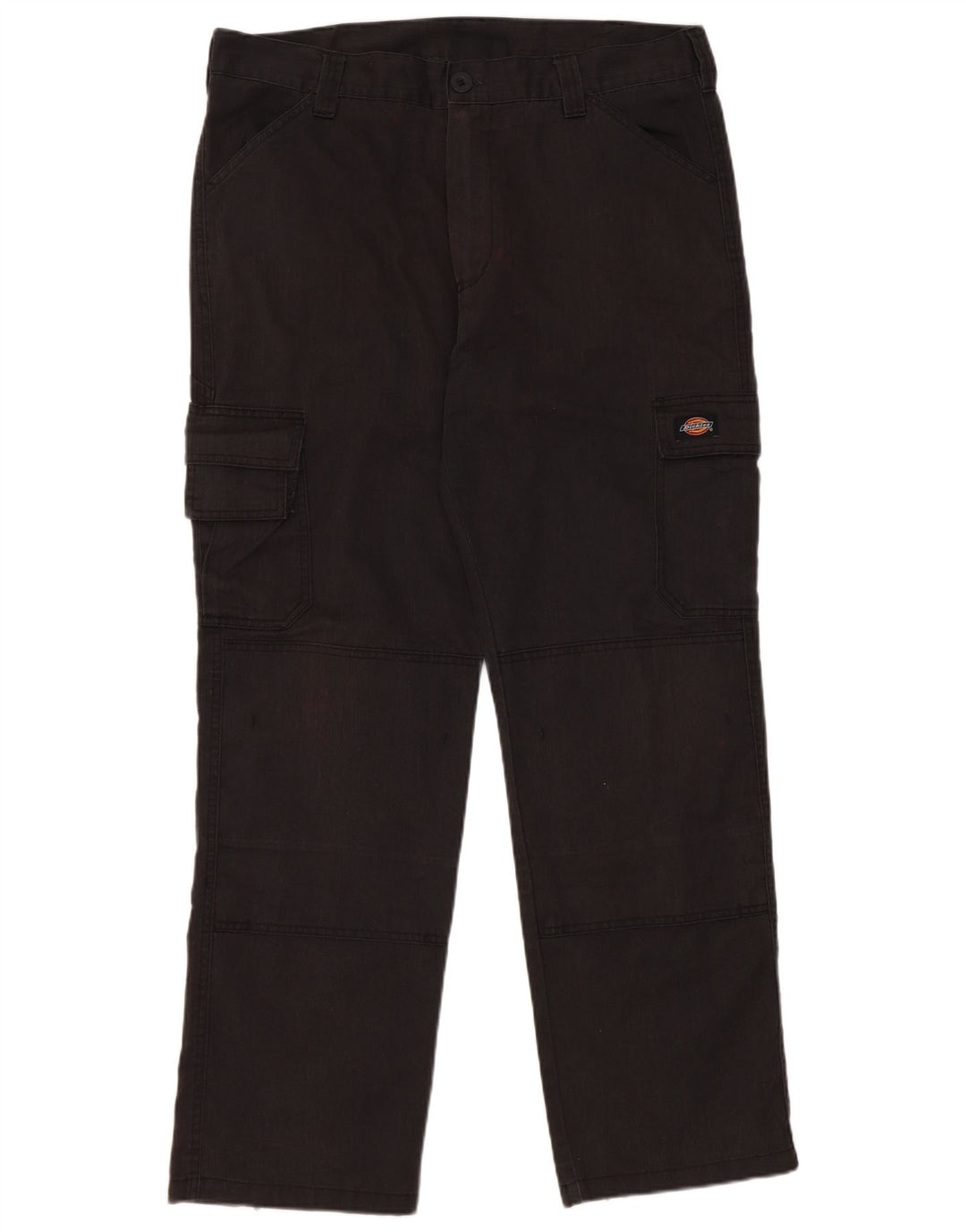 Pantaloni cargo dritti da uomo Dickies W36 L30 poliestere nero