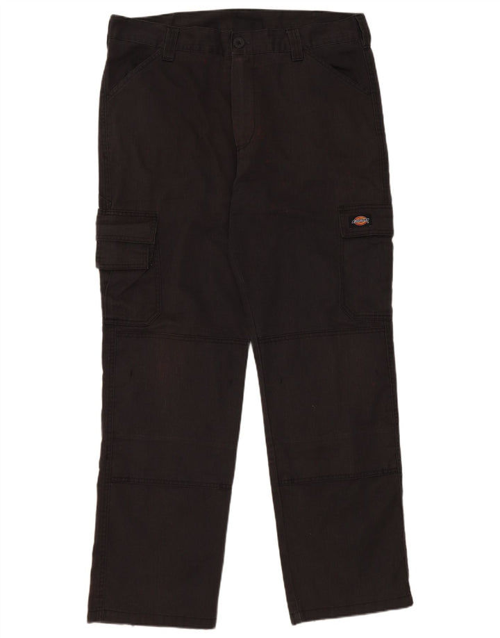 Pantaloni cargo dritti da uomo Dickies W36 L30 poliestere nero