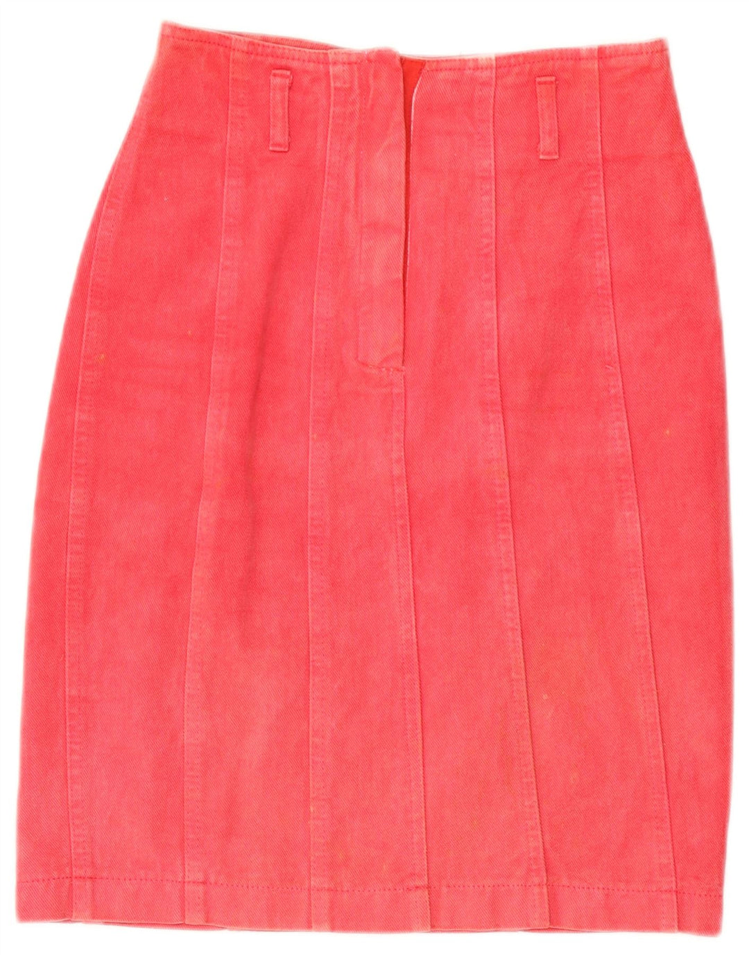Gonna in denim da donna Blumarine IT 40 Small W27 Cotone rosso