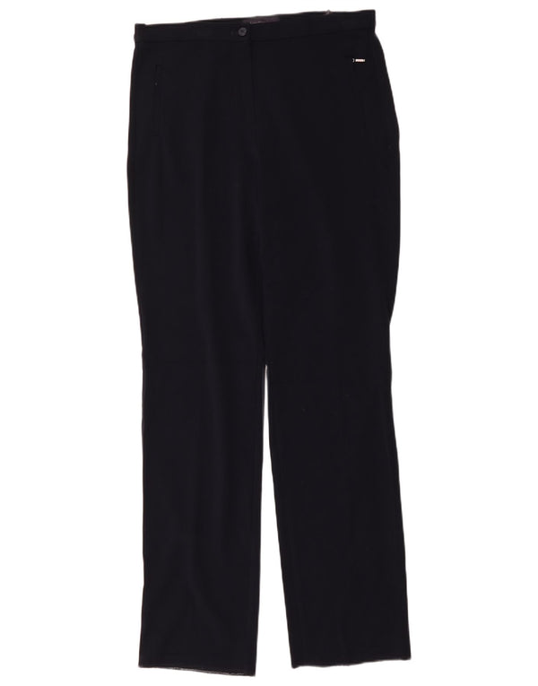 Pantaloni casual da donna Marks & Spencer UK 10 Small W32 L32 Blu navy