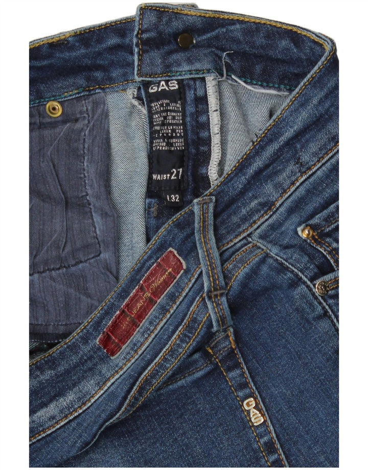 Jeans slim da donna Gas W27 L32 Blu