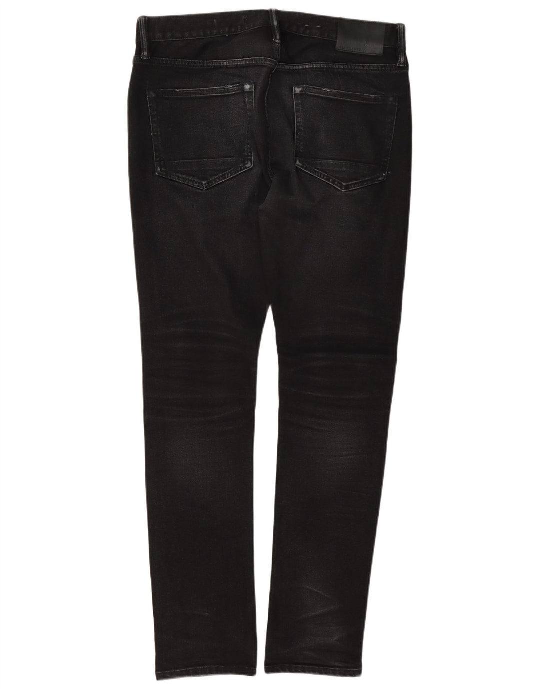 Jeans slim a sigaretta da uomo All Saints W32 L32 in cotone grigio