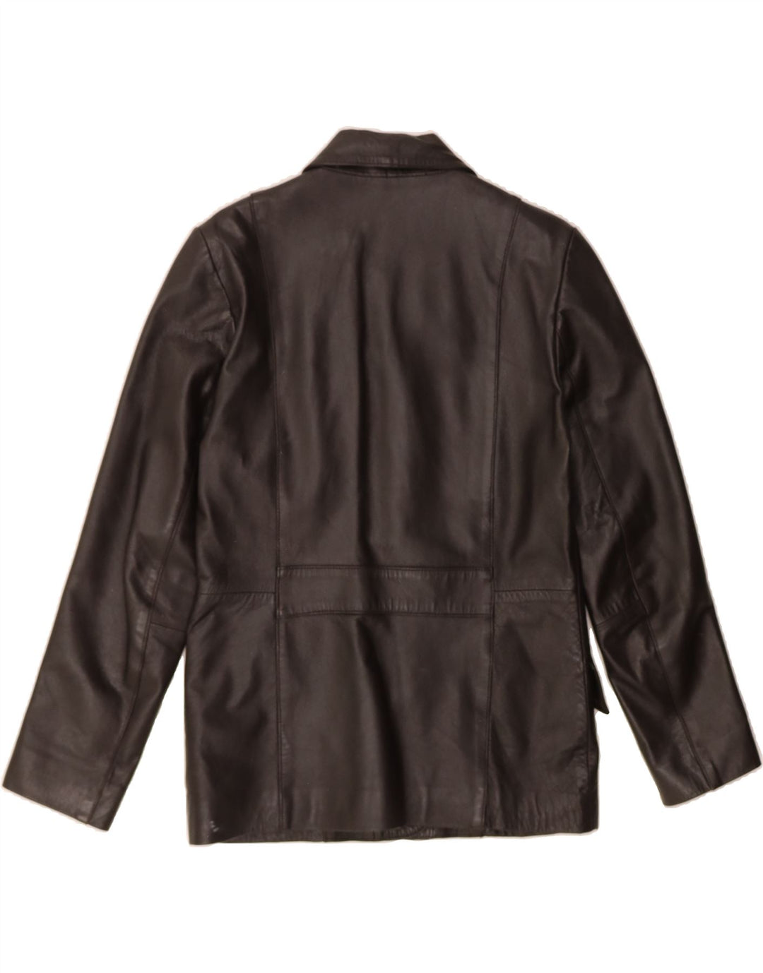 COFI Womens Leather Jacket UK 14 Medium Black Leather Vintage Cofi and Second-Hand Cofi from Messina Hembry 