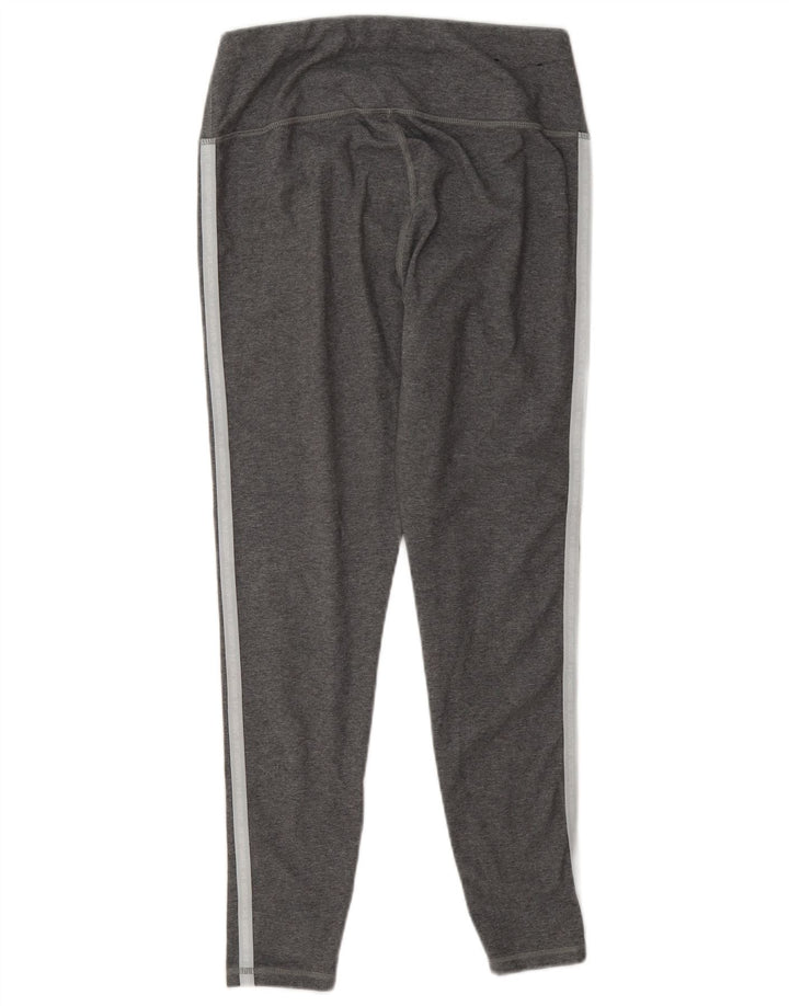 Leggings corti da donna Under Armour UK 14 Cotone color block grigio medio