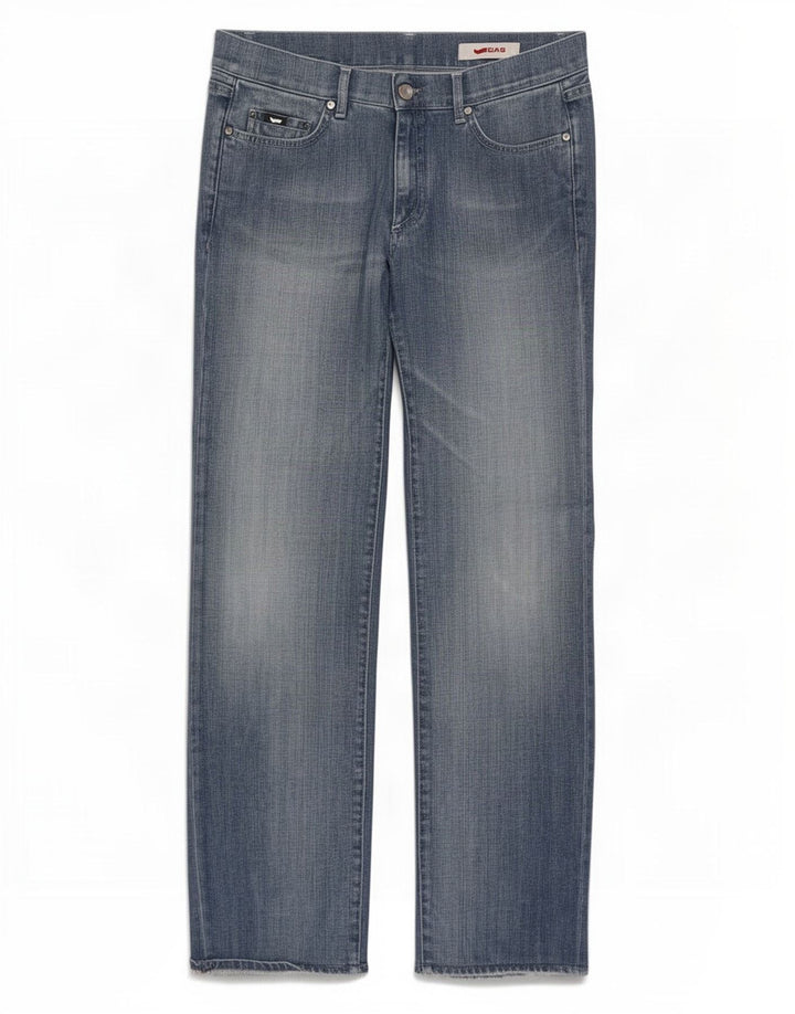 Jeans dritti da donna Gas W32 L33 cotone blu