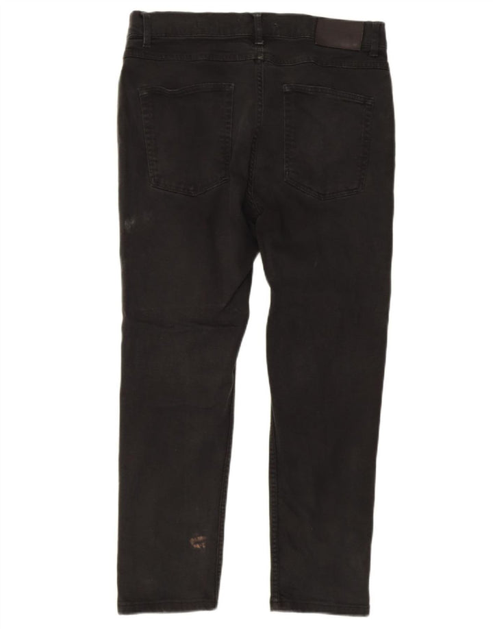 Jeans slim corti da donna Whistles W34 L25 neri