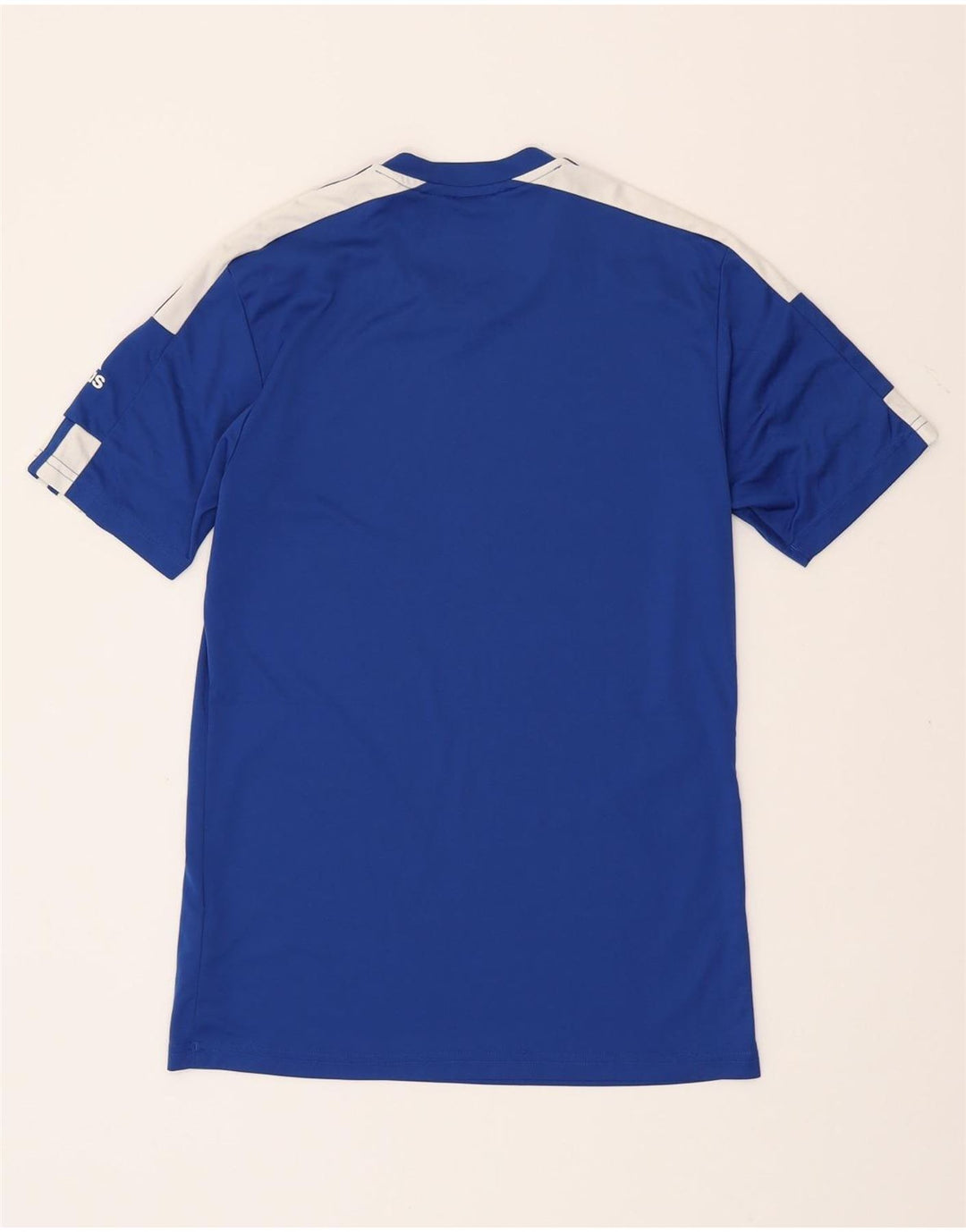 T-shirt ADIDAS da uomo Aeroready XS blu in poliestere color block
