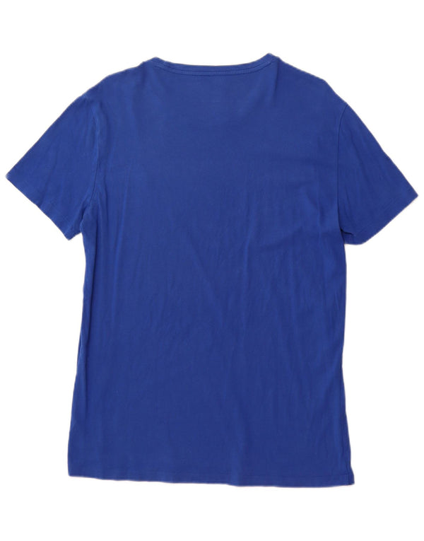 POLO RALPH LAUREN T-shirt da uomo su misura Top in cotone blu medio