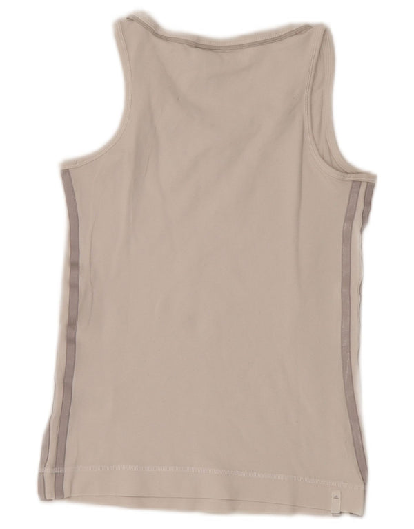 Canotta da donna Adidas UK 8 piccola in cotone bianco