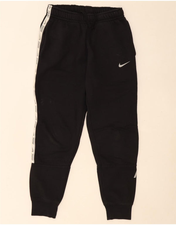 NIKE Pantaloni da tuta da uomo con vestibilità grafica standard Joggers XS in cotone nero