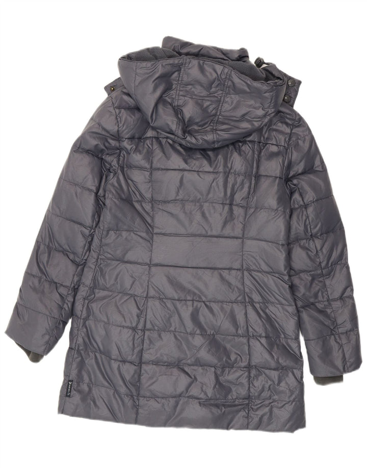 Cappotto imbottito con cappuccio da donna Armani Jeans EU 38 Grigio medio