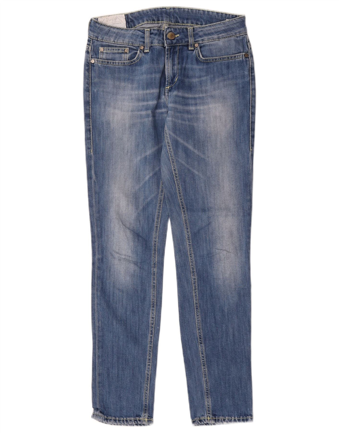 Dondup Jeans Slim Donna W29 L29 Cotone Blu