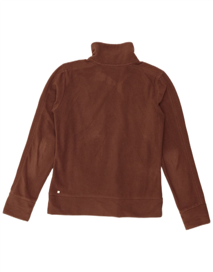 Giacca in pile da donna Puma UK 10 piccola marrone