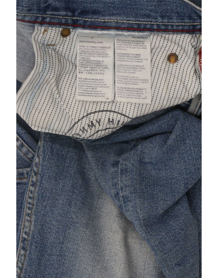 Jeans slim da uomo Tommy Hilfiger W36 L30 cotone blu