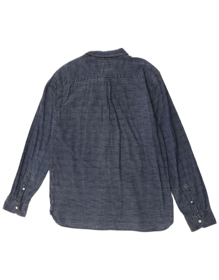 Camicia Levi's da uomo XL in cotone blu