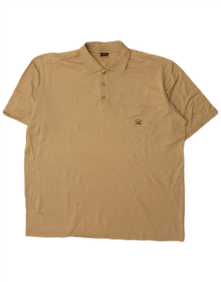 Polo da uomo Paul & Shark XL Beige