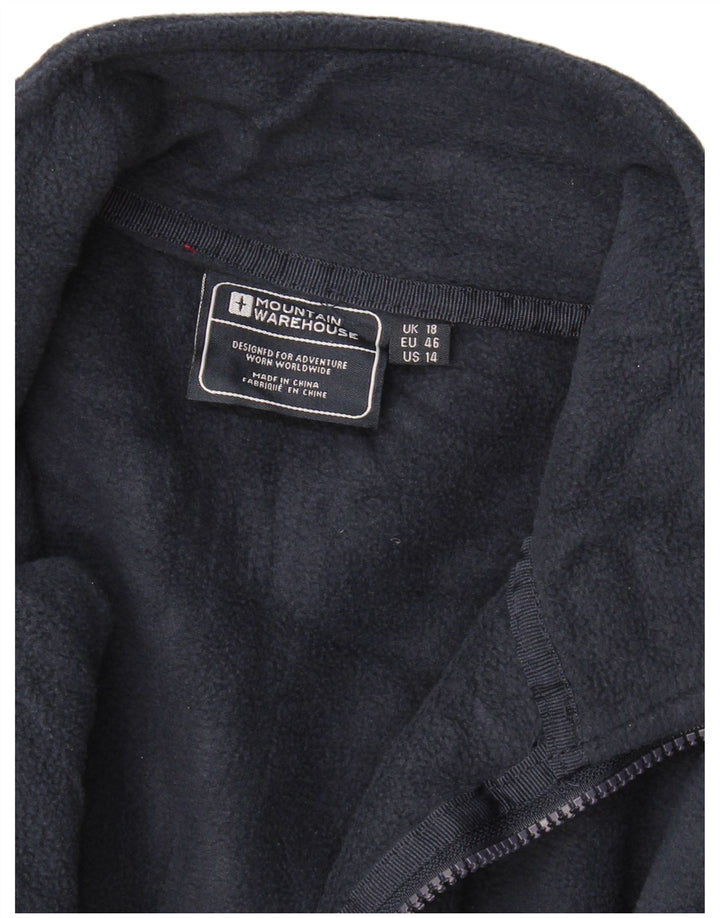 Giacca in pile da donna Mountain Warehouse UK 18 XL Blu navy