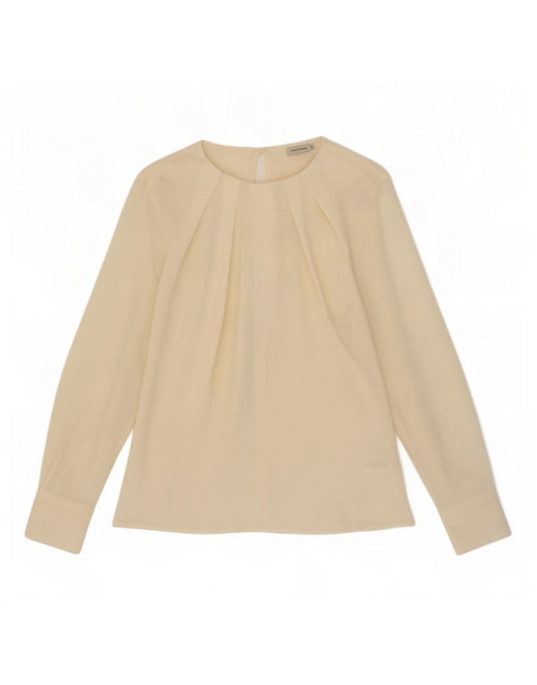 Camicetta a maniche lunghe da donna Henry Cottons IT 44 Poliestere bianco medio