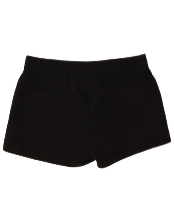 Pantaloncini sportivi grafici Adidas da donna UK 8/10 piccoli neri