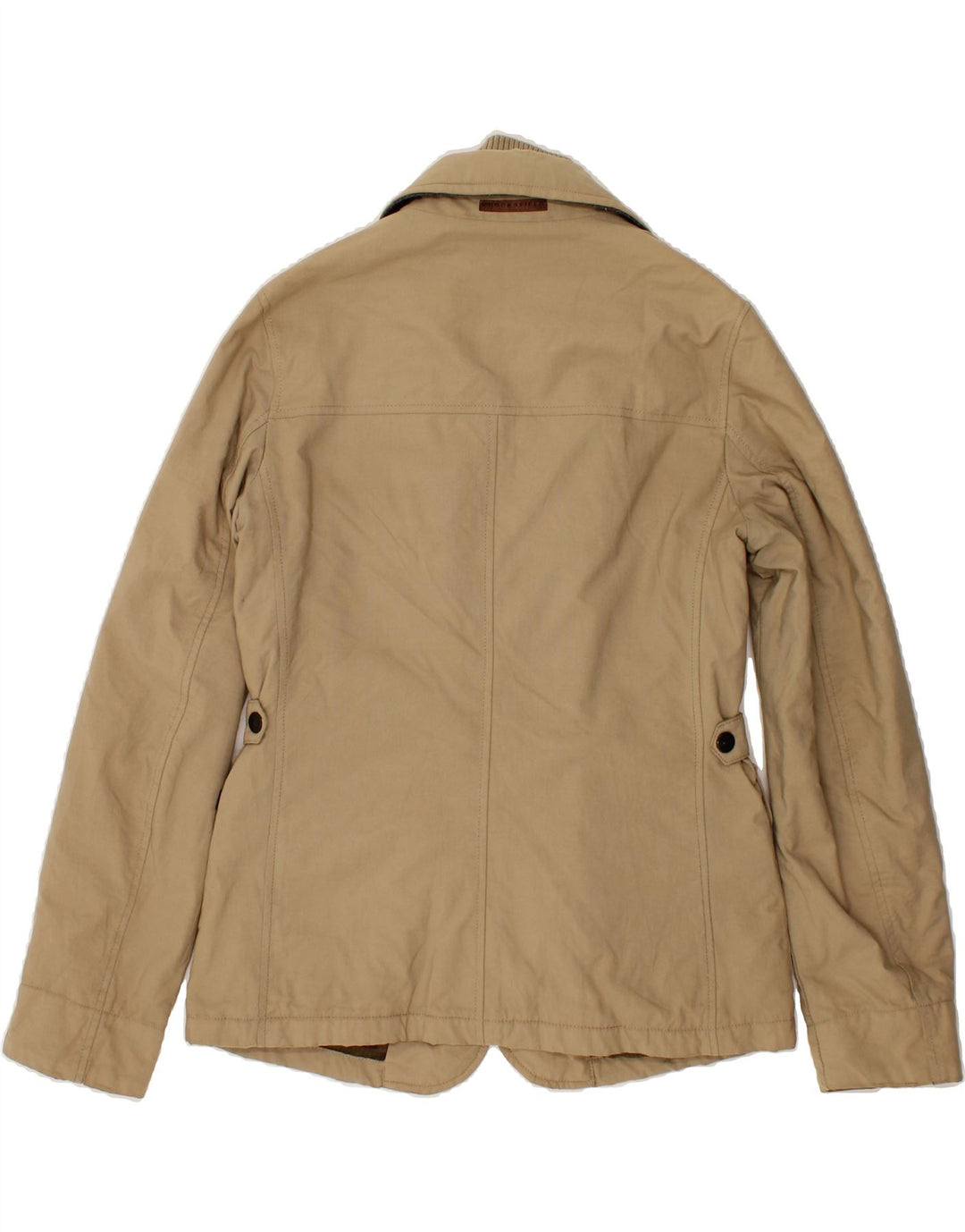 BROOKSFIELD Womens Padded Blazer Jacket IT 48 XL Beige Polyamide Vintage Brooksfield and Second-Hand Brooksfield from Messina Hembry 