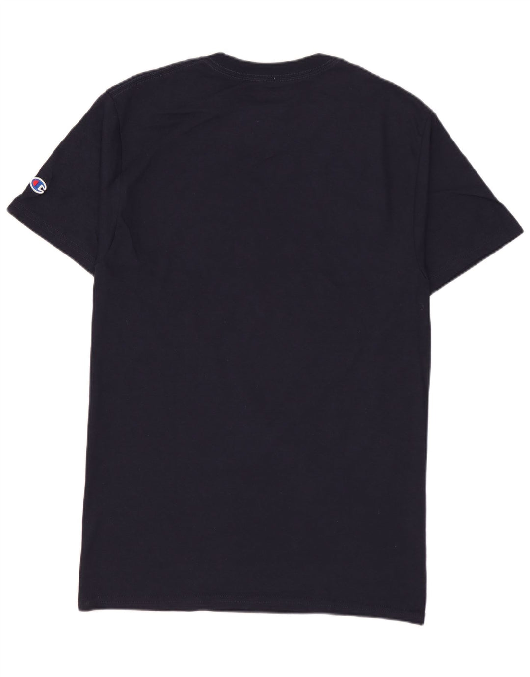 T-shirt grafica da uomo CHAMPION Top piccola blu navy