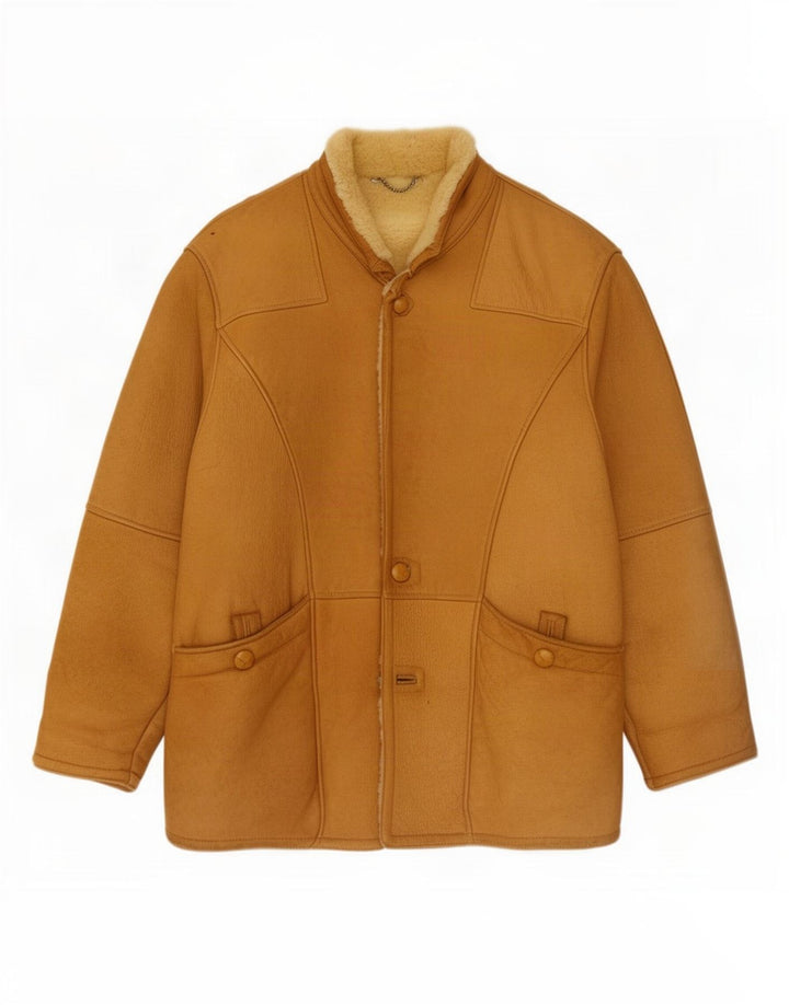 Giubbotto in shearling da uomo Ponte Vecchio IT 54 2XL Marrone