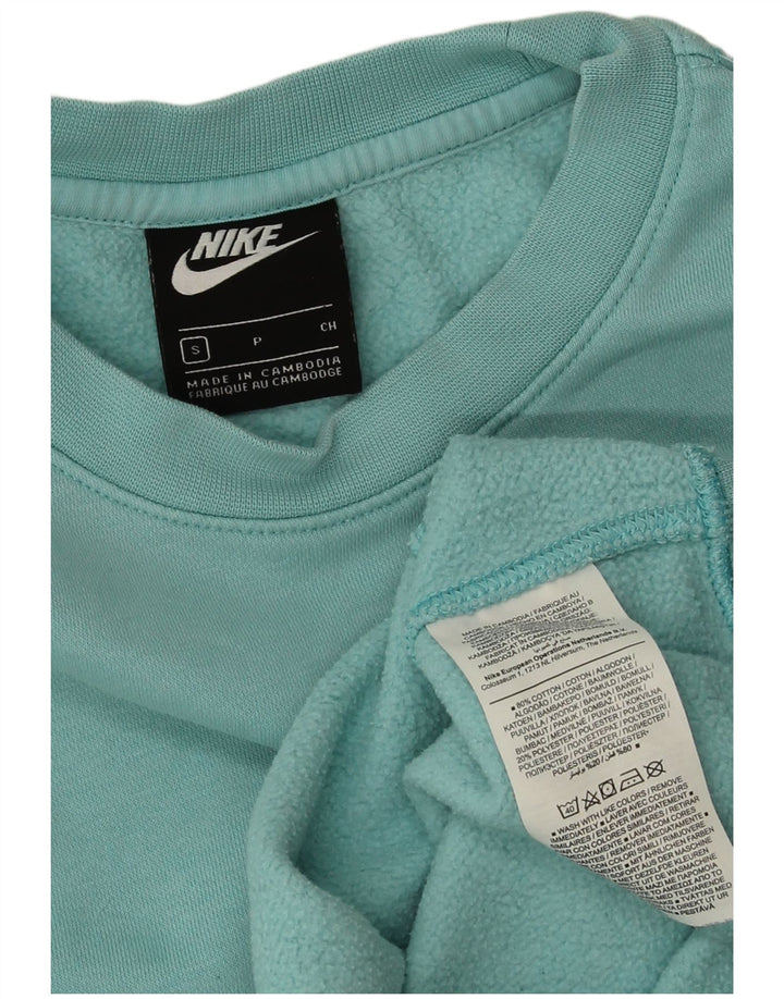 Felpa Nike Uomo Maglione Piccolo Turchese Cotone