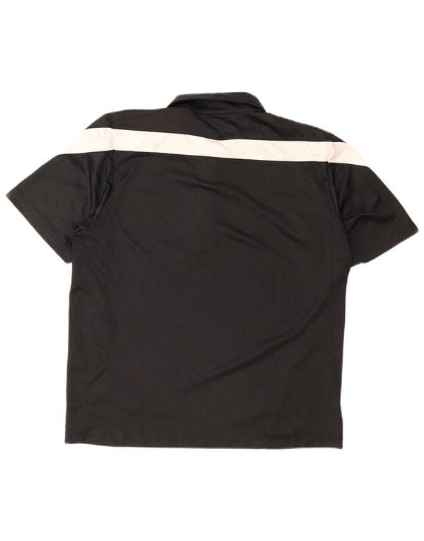 Polo Nike da uomo UK 39/41 Medium Black Colourblock