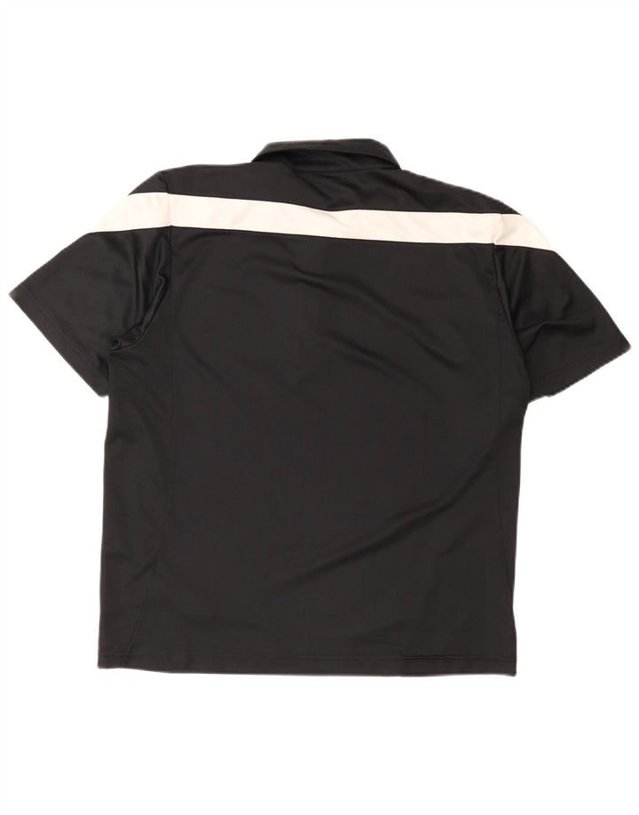 Polo Nike da uomo UK 39/41 Medium Black Colourblock