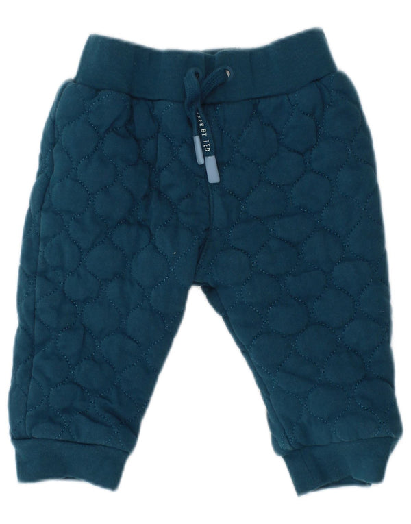 Ted Baker Pantaloni da tuta da jogging per neonato 3-6 mesi in cotone blu navy