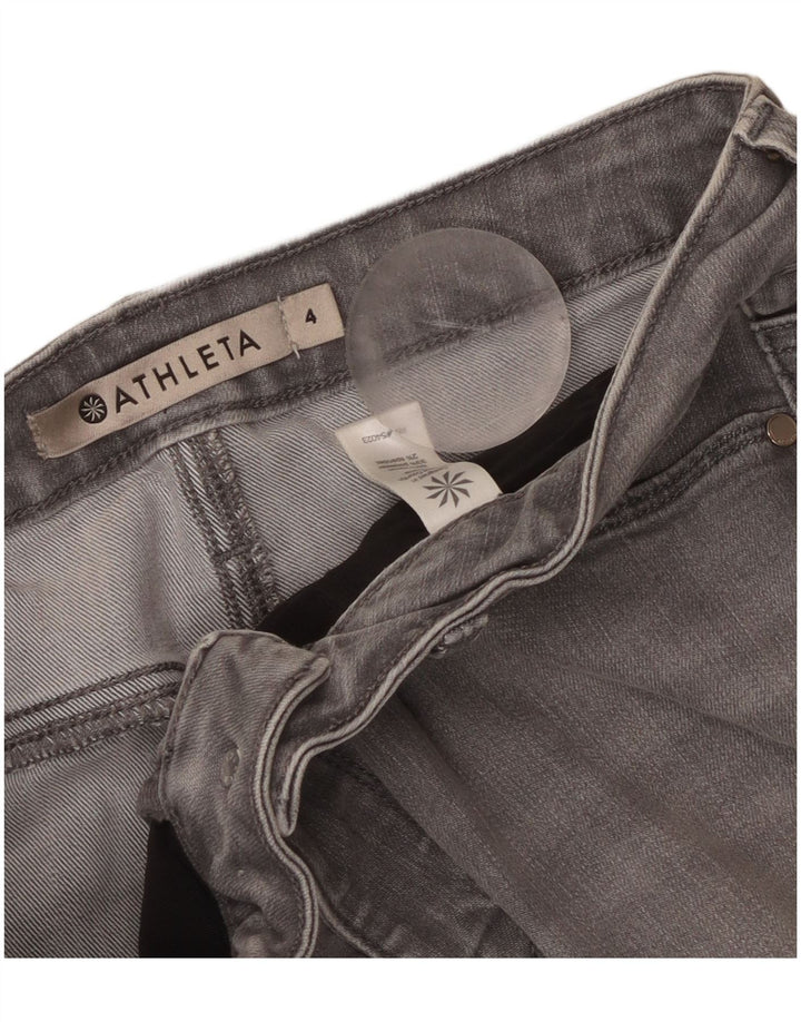 ATHLETA Jeans slim da donna US 4 Small W30 L29 Cotone grigio