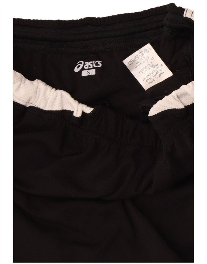 Pantaloncini sportivi Asics da donna UK 10 Small Black Colourblock