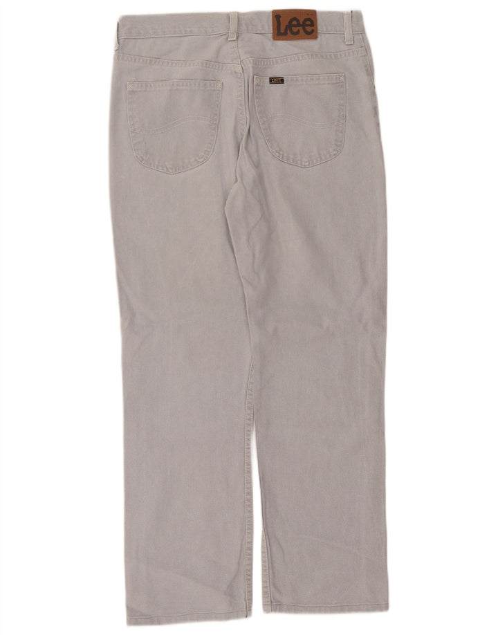 Jeans dritti da uomo Lee W32 L30 Grigi