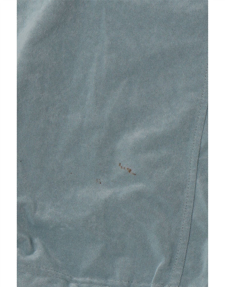 Giacca da ginnastica da uomo ASICS, giacca grande, in poliestere color block, blu, sportiva