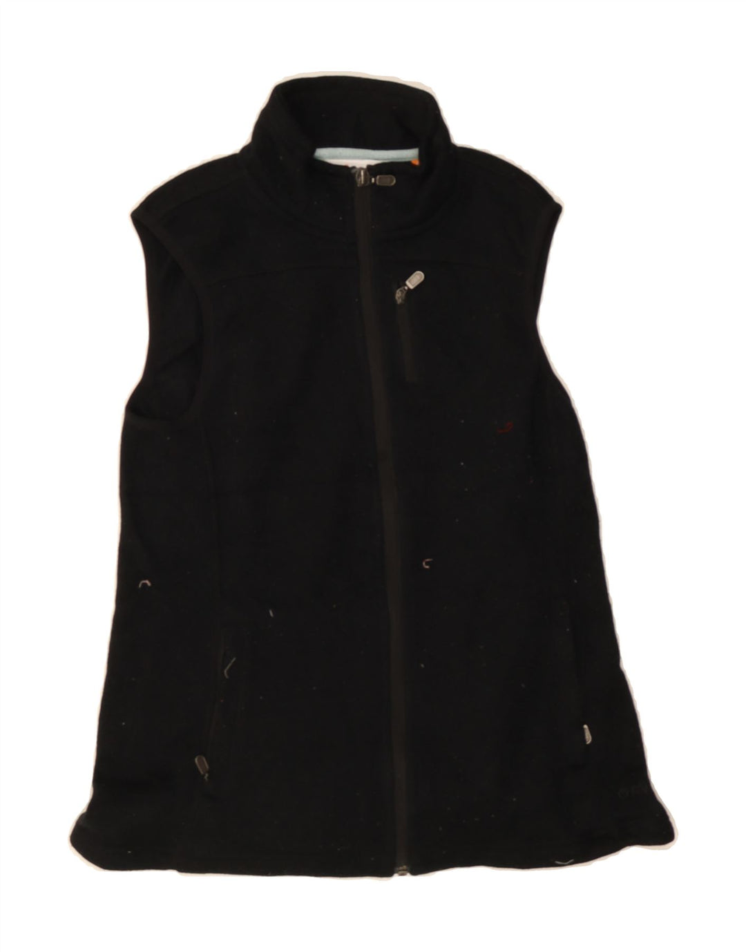 ORVIS Womens Fleece Gilet UK 10 Small Black Polyester Vintage Orvis and Second-Hand Orvis from Messina Hembry 