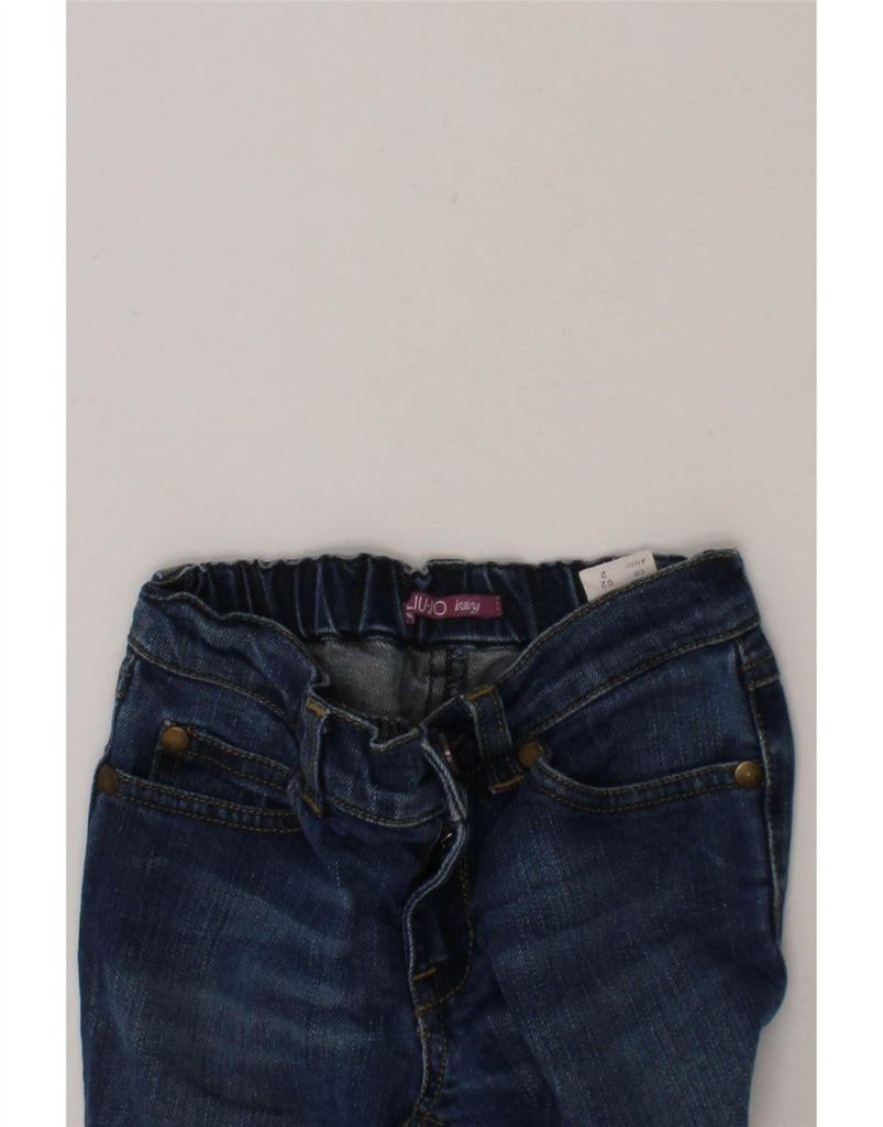 LIU JO Baby Girls Straight Jeans 18-24 Months W18 L15 Navy Blue Cotton Vintage Liu Jo and Second-Hand Liu Jo from Messina Hembry 