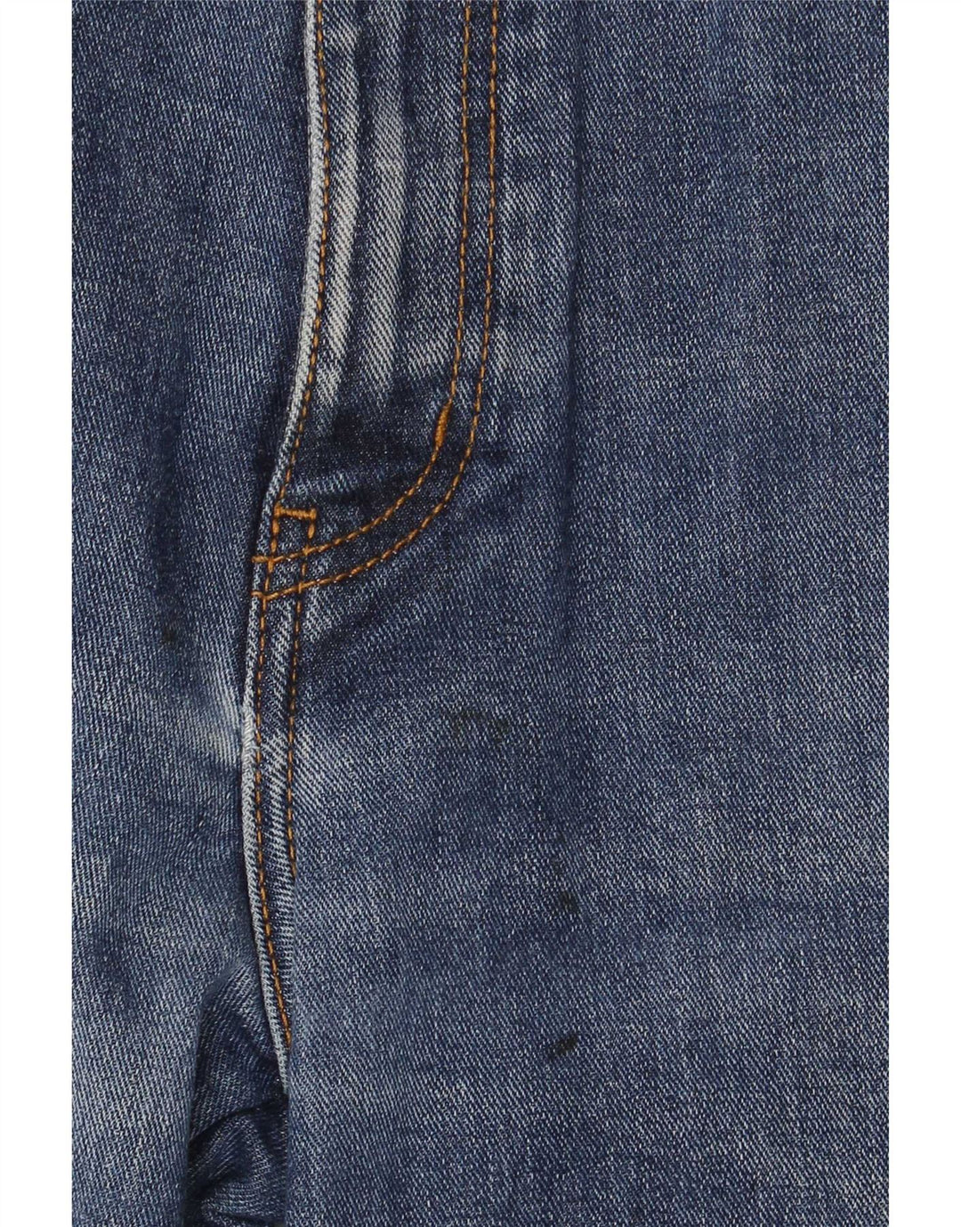 Jeans dritti elasticizzati Texas Wrangler da uomo W42 L28 cotone blu