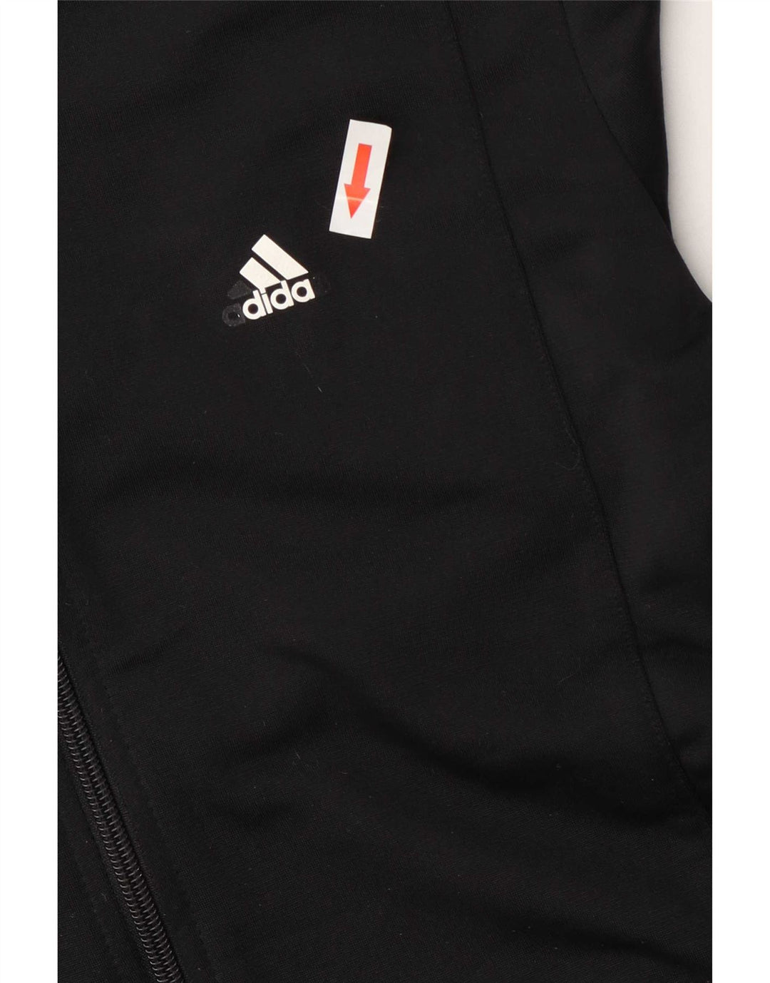 Giacca da tuta da donna Adidas UK 8/10 Small Poliestere nero