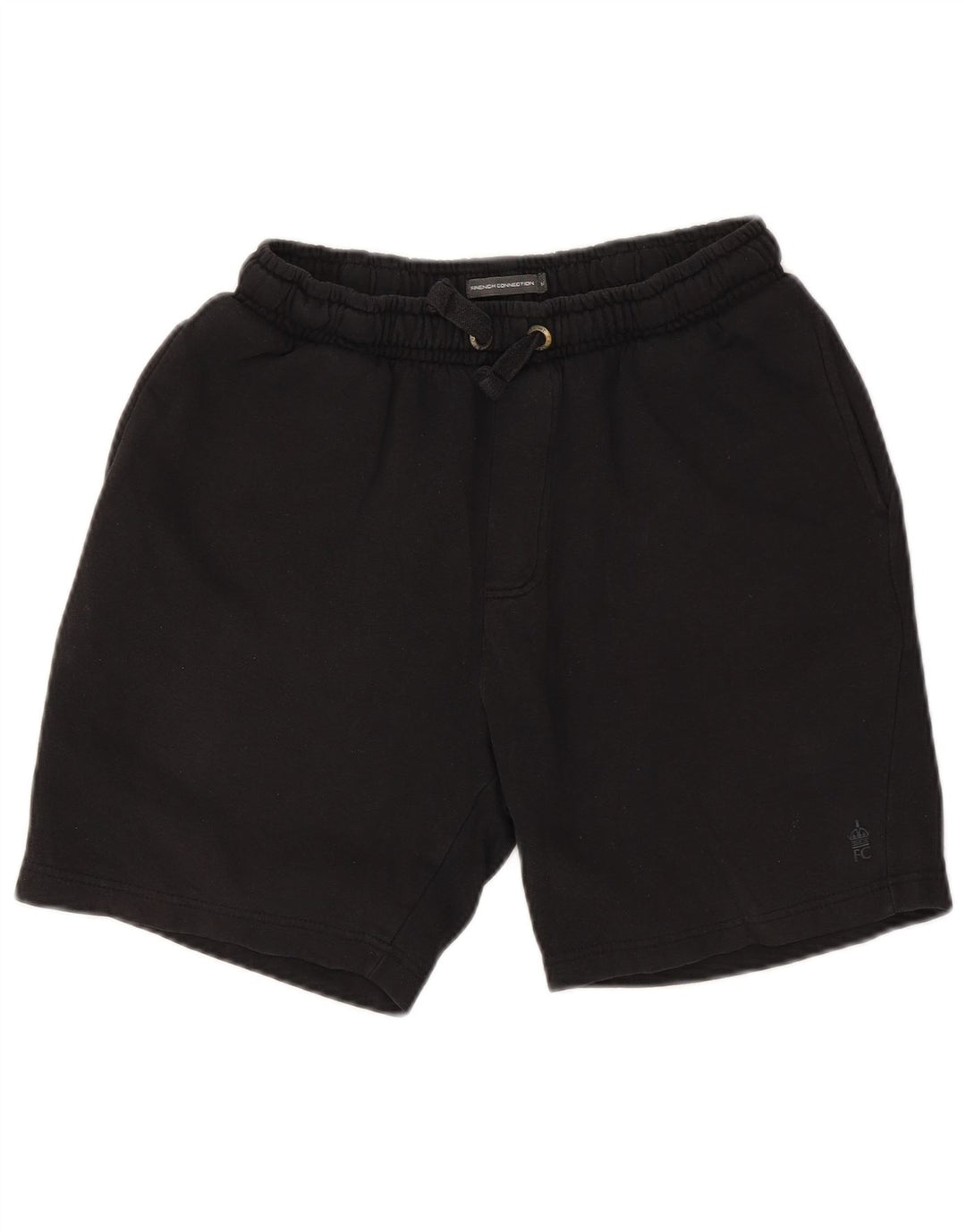 Pantaloncini sportivi da uomo French Connection medio cotone nero