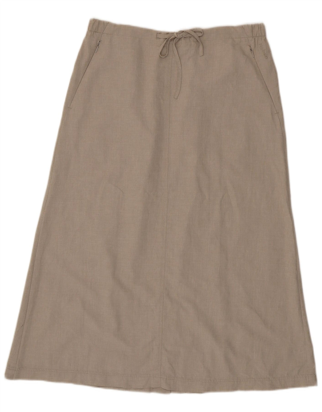 Gonna a trapezio da donna Rohan UK 12 media W32 Beige poliammide