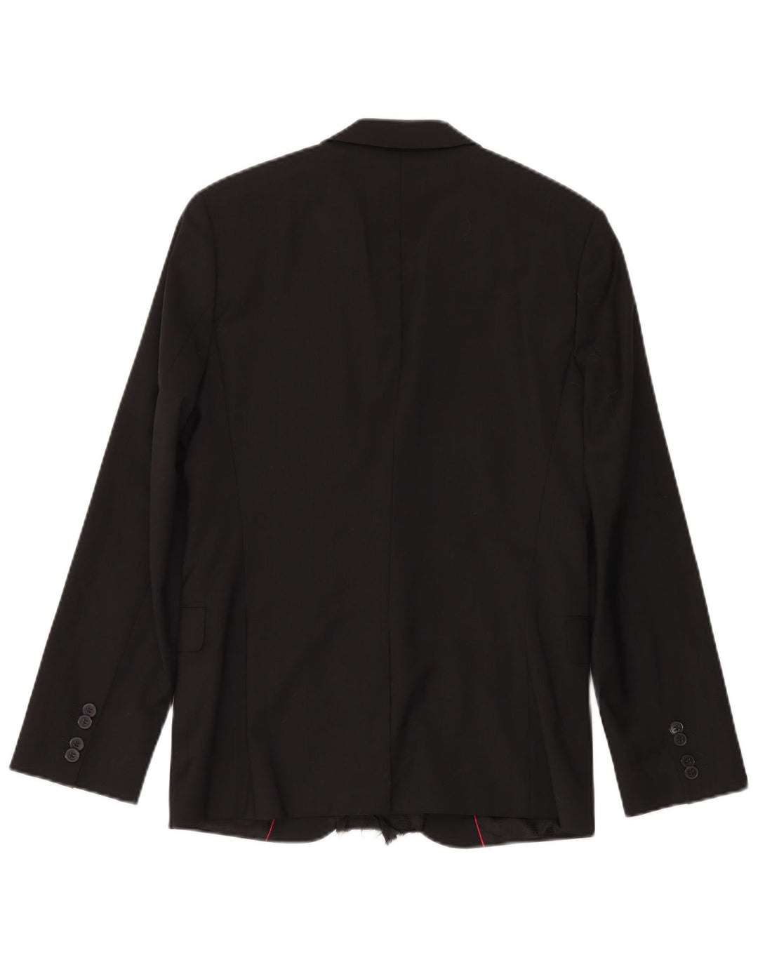 Giacca blazer da uomo a 2 bottoni Hugo Boss EU 46 piccola lana nera