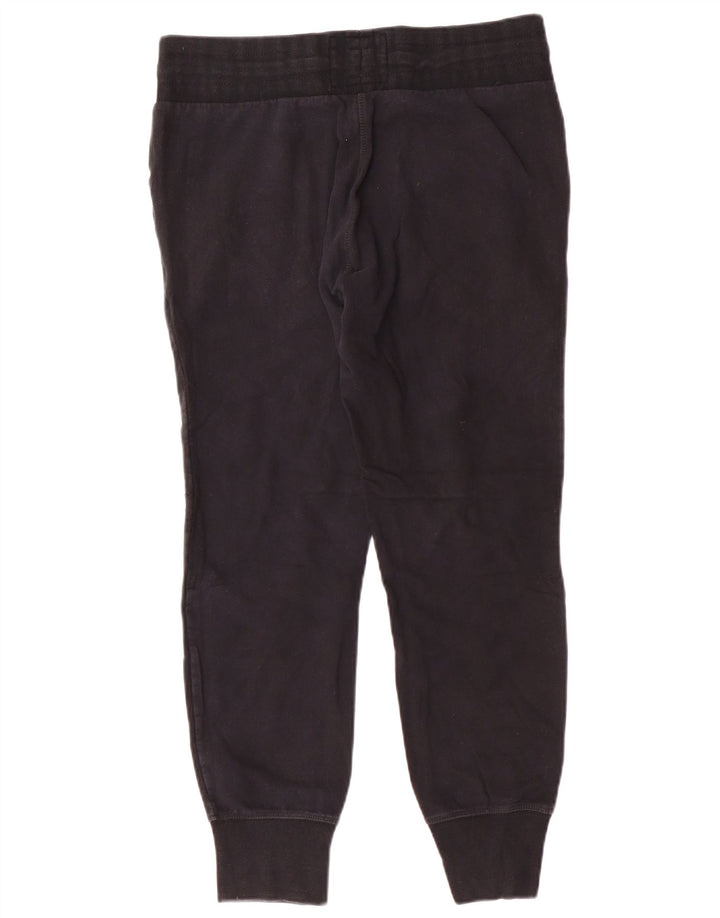 JACK WILLS Pantaloni da tuta con grafica da donna Joggers UK 12 Medio Nero