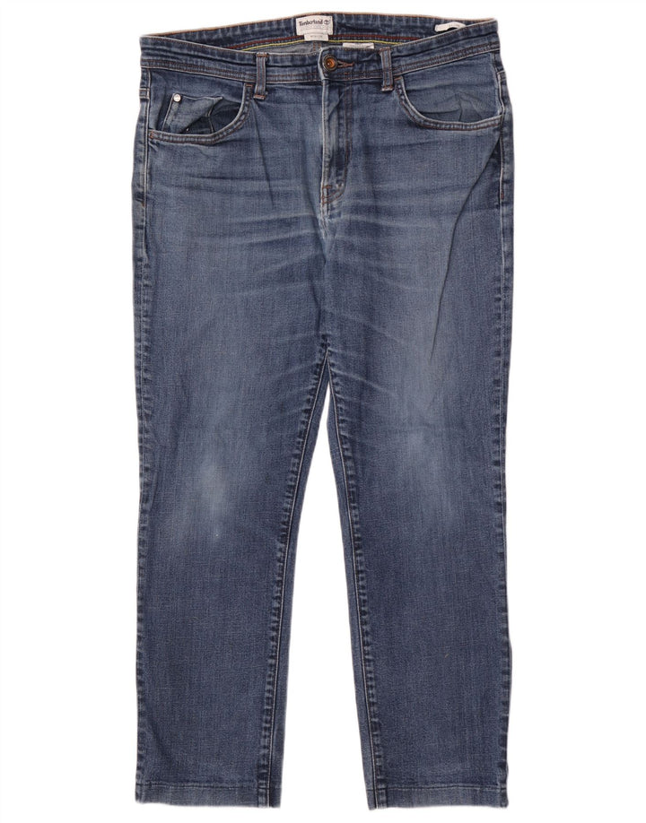 Jeans slim da uomo TIMBERLAND W34 L29 cotone blu