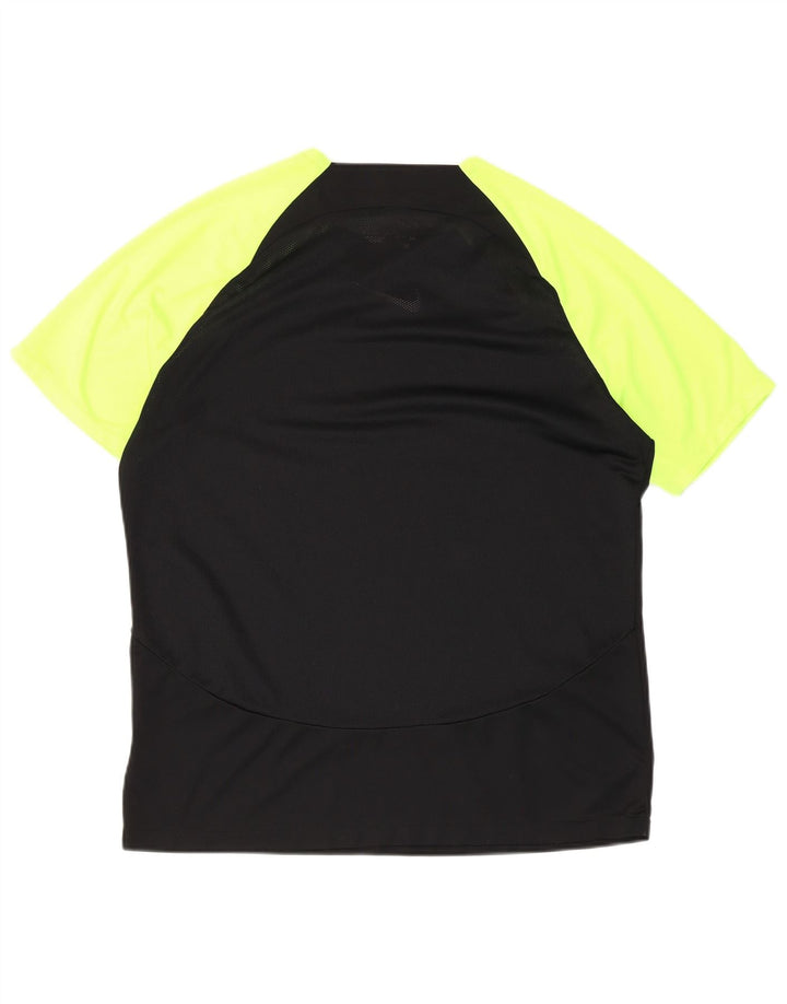 T-shirt Nike da uomo Dri Fit Top XL poliestere color block nero