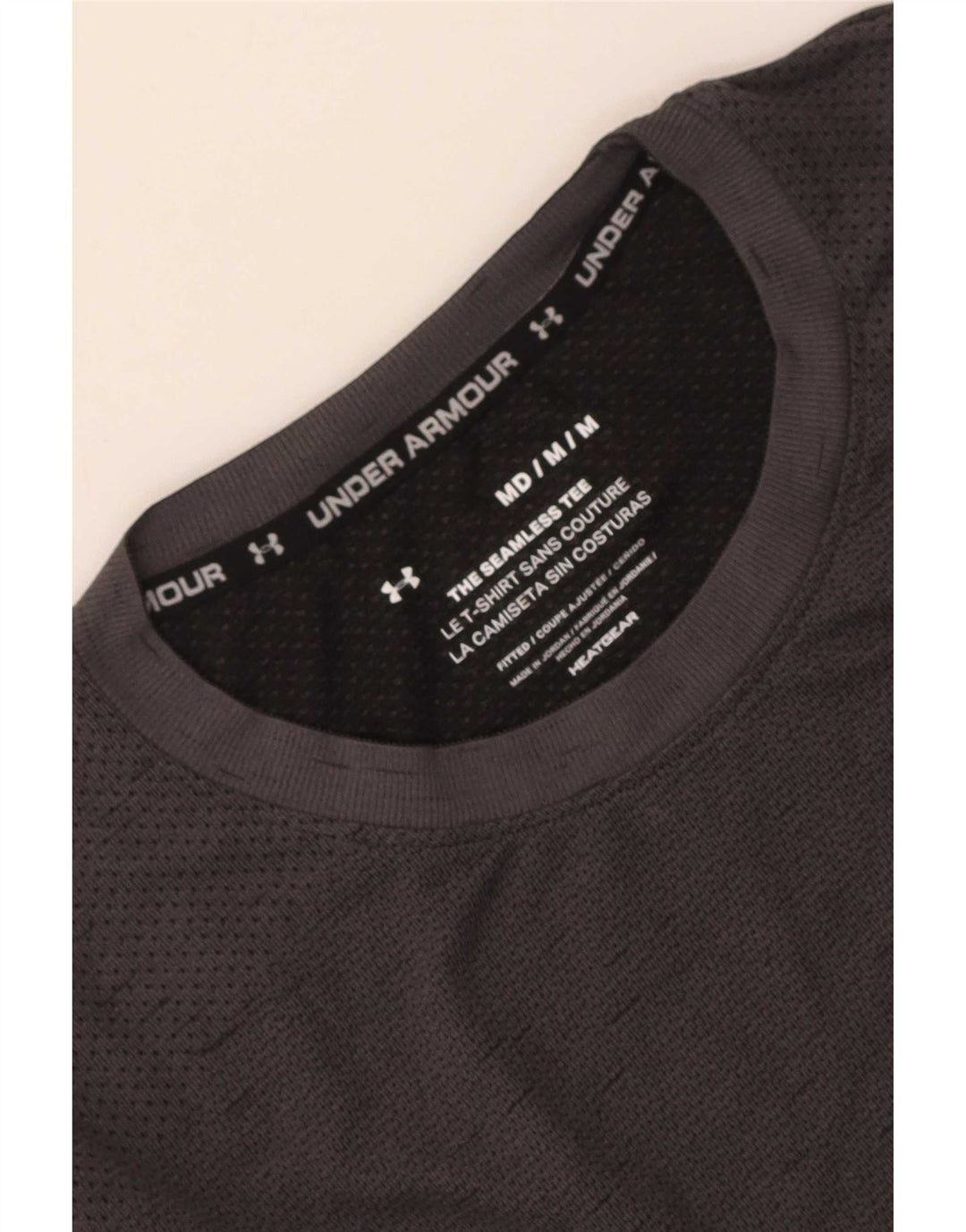 Maglietta da uomo Under Armour Top grigio medio chiazzato