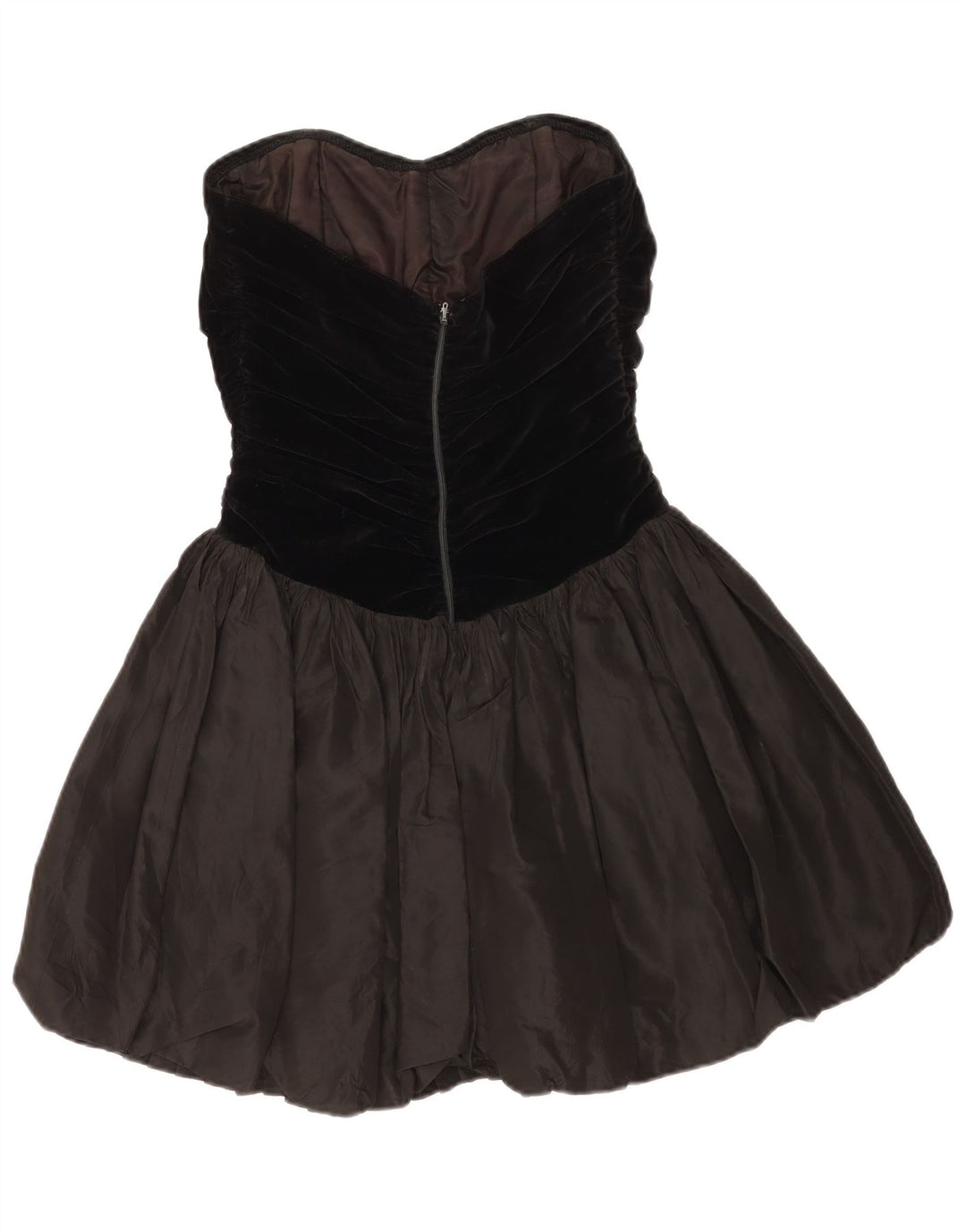 Abito senza spalline da donna Aria UK 10 Small Black Colourblock